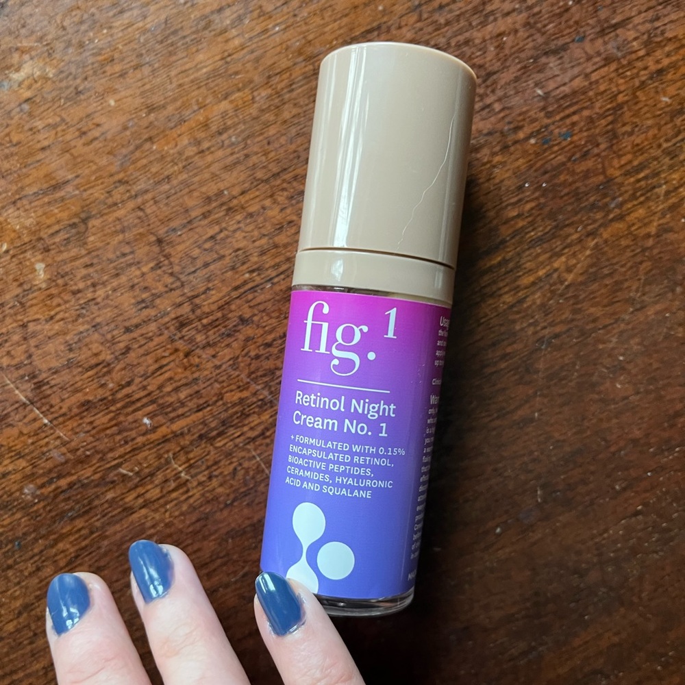 New, sealed Fig1 retinol night cream No. 1 / 30 ml / 1.0 fl oz / .15% retinol